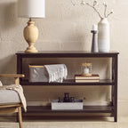 Two Shelf Large Black Bookcase | Heritage