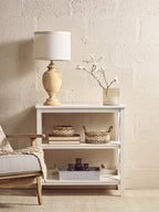 Two Shelf White Bookcase | Heritage