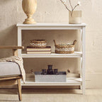 Two Shelf White Bookcase | Heritage