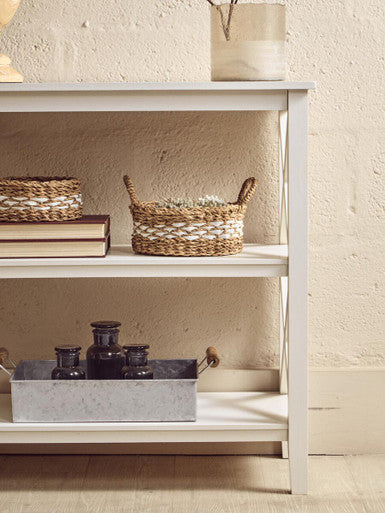 Two Shelf White Bookcase | Heritage