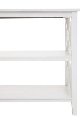Two Shelf White Bookcase | Heritage