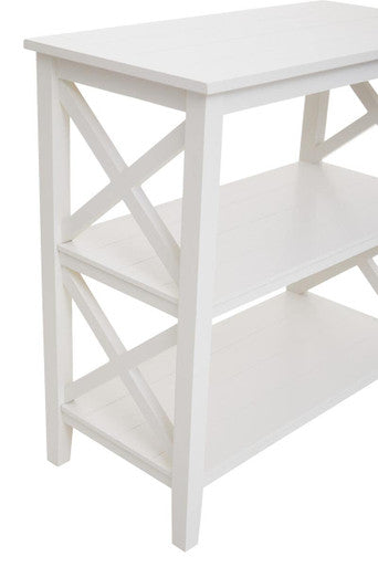 Two Shelf White Bookcase | Heritage