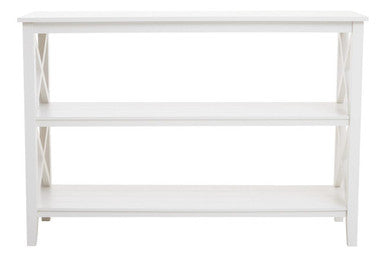 Two Shelf Large White Bookcase | Heritage