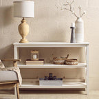 Two Shelf Large White Bookcase | Heritage