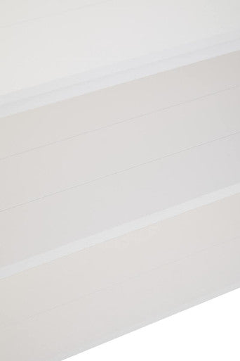 Two Shelf Large White Bookcase | Heritage