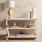 Two Shelf Large White Bookcase | Heritage