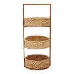 3 Tier Water Hyacinth Storage Caddy | Arles