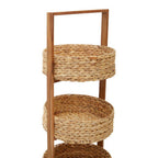 3 Tier Water Hyacinth Storage Caddy | Arles