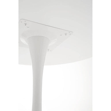 White Small Round Dining Table | Laila