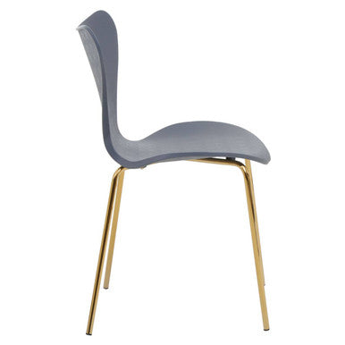 Dining Chair with Grey Seat | Laila