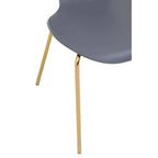 Dining Chair with Grey Seat | Laila