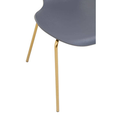 Dining Chair with Grey Seat | Laila