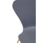 Dining Chair with Grey Seat | Laila