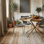 Dining Chair with Grey Seat | Laila
