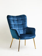 Blue Velvet Chair | Stockholm