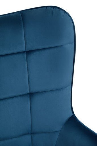 Blue Velvet Chair | Stockholm