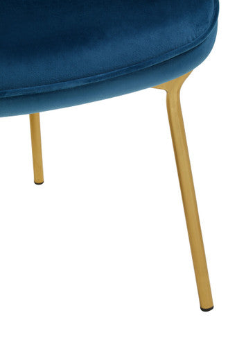 Blue Velvet Chair | Stockholm