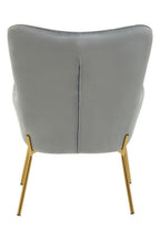 Grey Velvet Chair | Stockholm