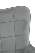 Grey Velvet Chair | Stockholm