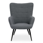 Grey Fabric Armchair | Stockholm
