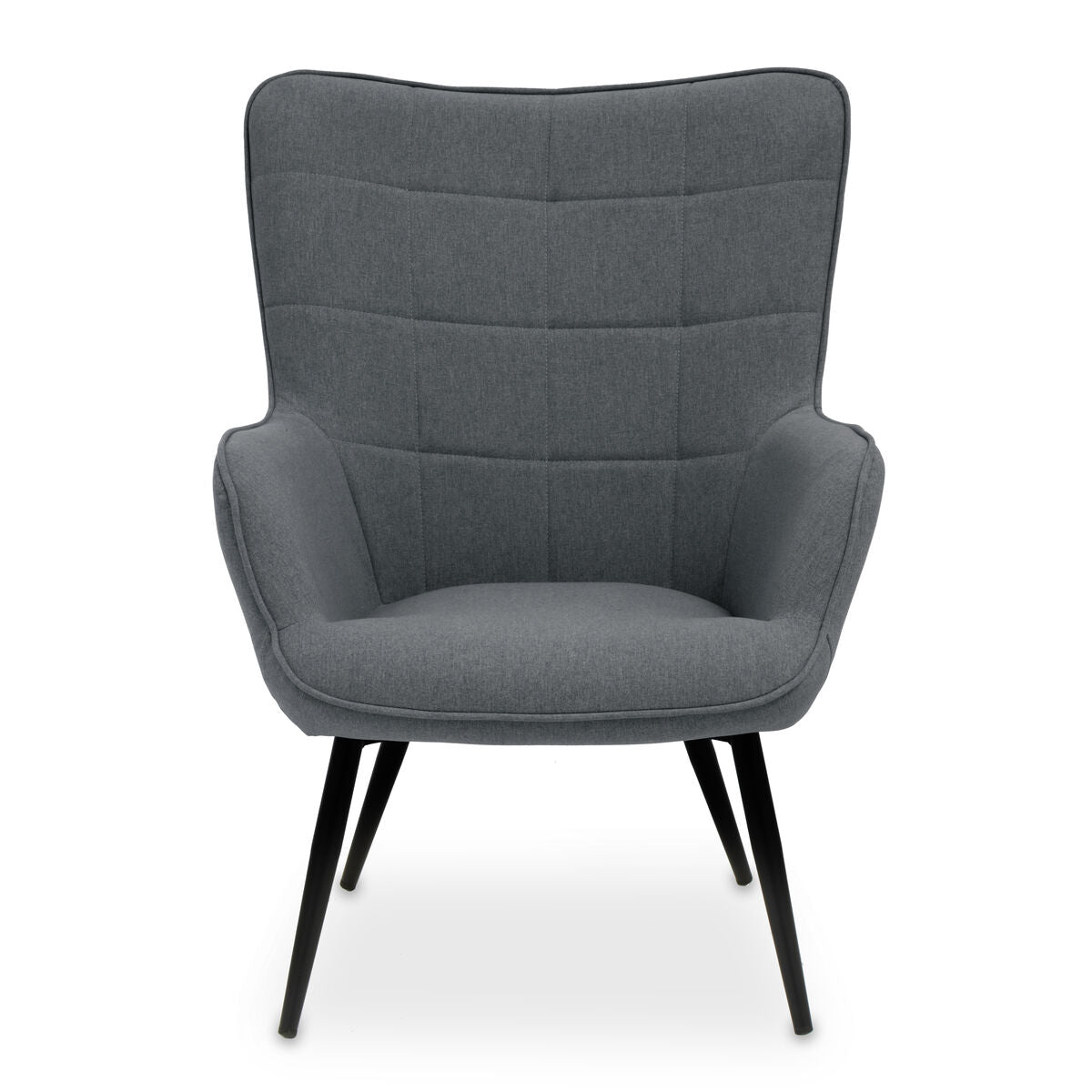 Grey Fabric Armchair | Stockholm