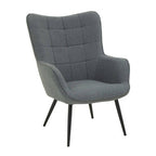 Grey Fabric Armchair | Stockholm