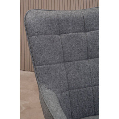 Grey Fabric Armchair | Stockholm