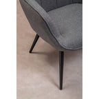 Grey Fabric Armchair | Stockholm