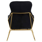 Black Velvet Armchair | Stockholm
