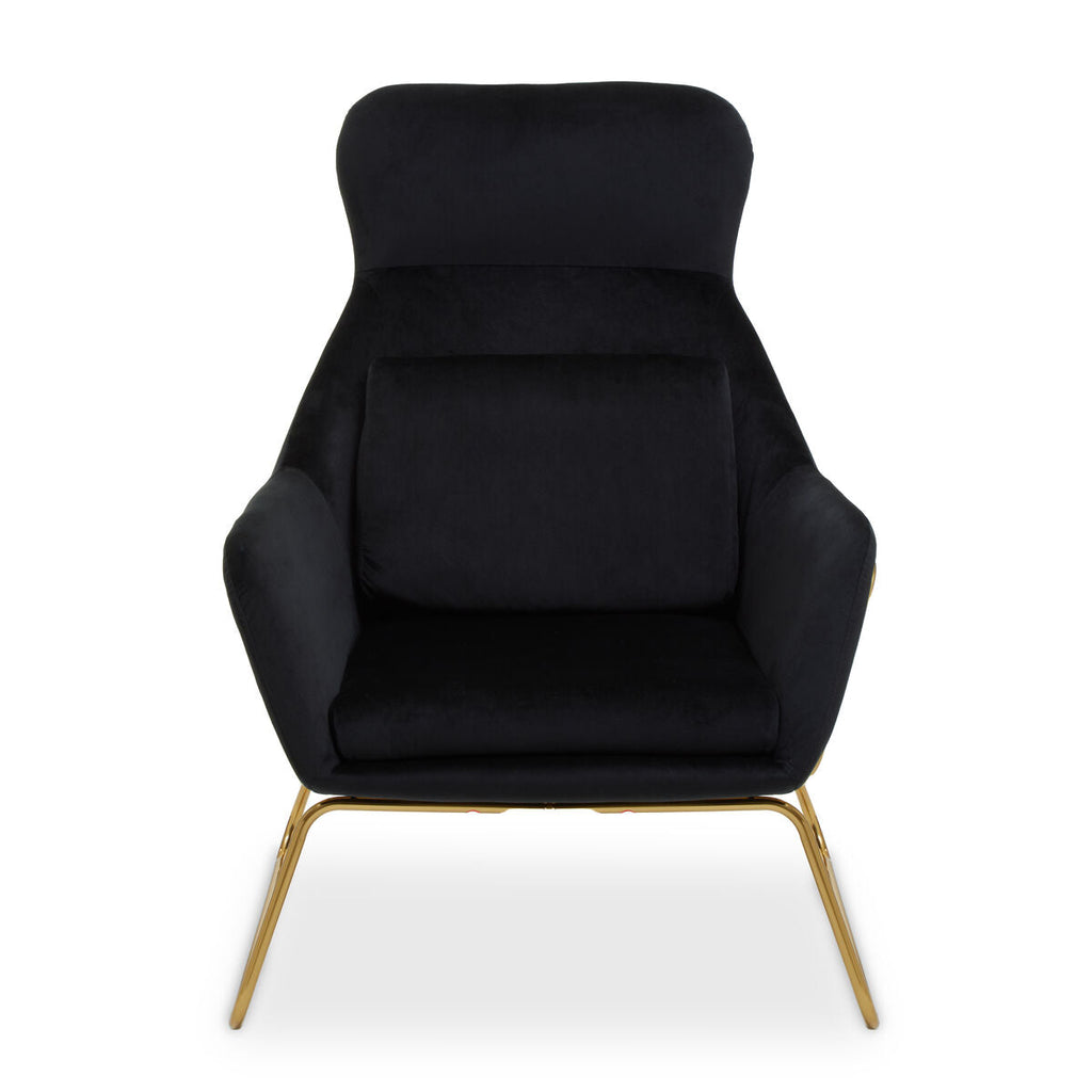 Black Velvet Armchair | Stockholm