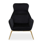 Black Velvet Armchair | Stockholm