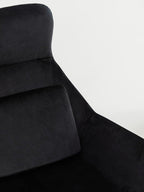 Black Velvet Armchair | Stockholm