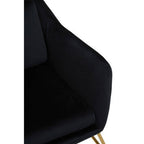Black Velvet Armchair | Stockholm