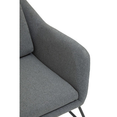 Grey Fabric Chair | Stockholm