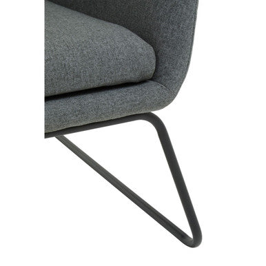 Grey Fabric Chair | Stockholm