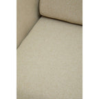 Natural Chair with Black Metal Frame | Stockholm