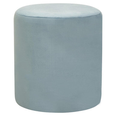 Blue Velvet Pouffe | Haley