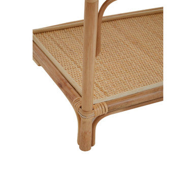 Three Tier Natural Rattan Shelf Unit | Mataram
