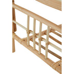 Natural Rattan Rectangular Coffee Table with Lower Storage Shelf | Mataram