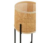 Large Rattan Planter with Metal Stand | Depok