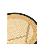 Rattan Seat Stool with Metal Legs | Depok