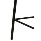 Rattan Seat Stool with Metal Legs | Depok