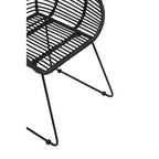 Black Natural Rattan Chair | Lagom