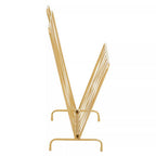 Gold Finish Magazine Rack | Avento