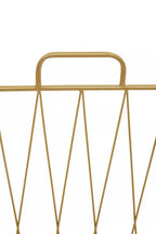 Gold Finish Magazine Rack | Avento