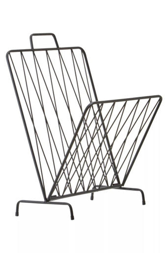 Black Magazine Rack | Avento