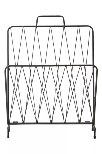 Black Magazine Rack | Avento