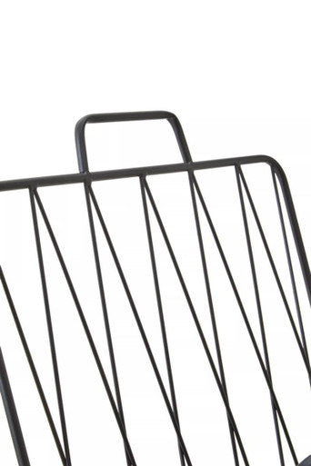 Black Magazine Rack | Avento