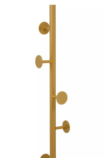 Gold and White Coat Stand | Avento