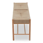 Natural Rope and Beechwood Bench | Bandar